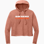 Shark Research & Conservation The Official Online Store District Women's Perfect Tri Long Sleeve Midi Hoodie Front Thumbnail