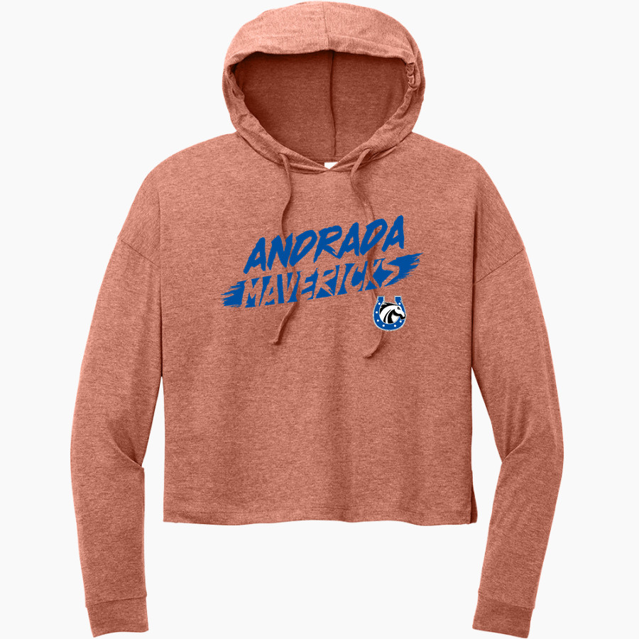 Andrada Mavericks Online Store District Women's Perfect Tri Long Sleeve Midi Hoodie