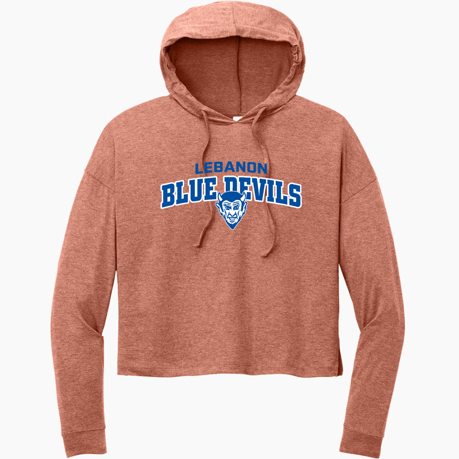 Lebanon Blue Devils <span class="pdp-name-mascot">Lebanon Blue Devils</span> District Women's Perfect Tri Long Sleeve Midi Hoodie