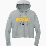 HIGHLAND HIGH SCHOOL HUSKIES District Women's Perfect Tri Long Sleeve Midi Hoodie Front Thumbnail