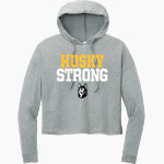 HIGHLAND HIGH SCHOOL HUSKIES <span class="pdp-name-mascot">HIGHLAND HUSKIES</span> District Women's Perfect Tri Long Sleeve Midi Hoodie Front Thumbnail
