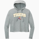 Olivet Nazarene Tigers <span class="pdp-name-mascot">Olivet Nazarene University Tigers</span> District Women's Perfect Tri Long Sleeve Midi Hoodie Front Thumbnail