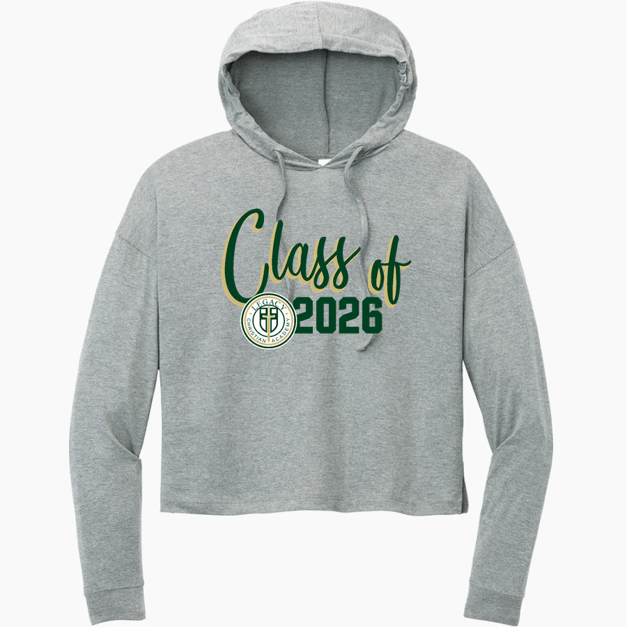 LEGACY CHRISTIAN WARRIORS District Women's Perfect Tri Long Sleeve Midi Hoodie