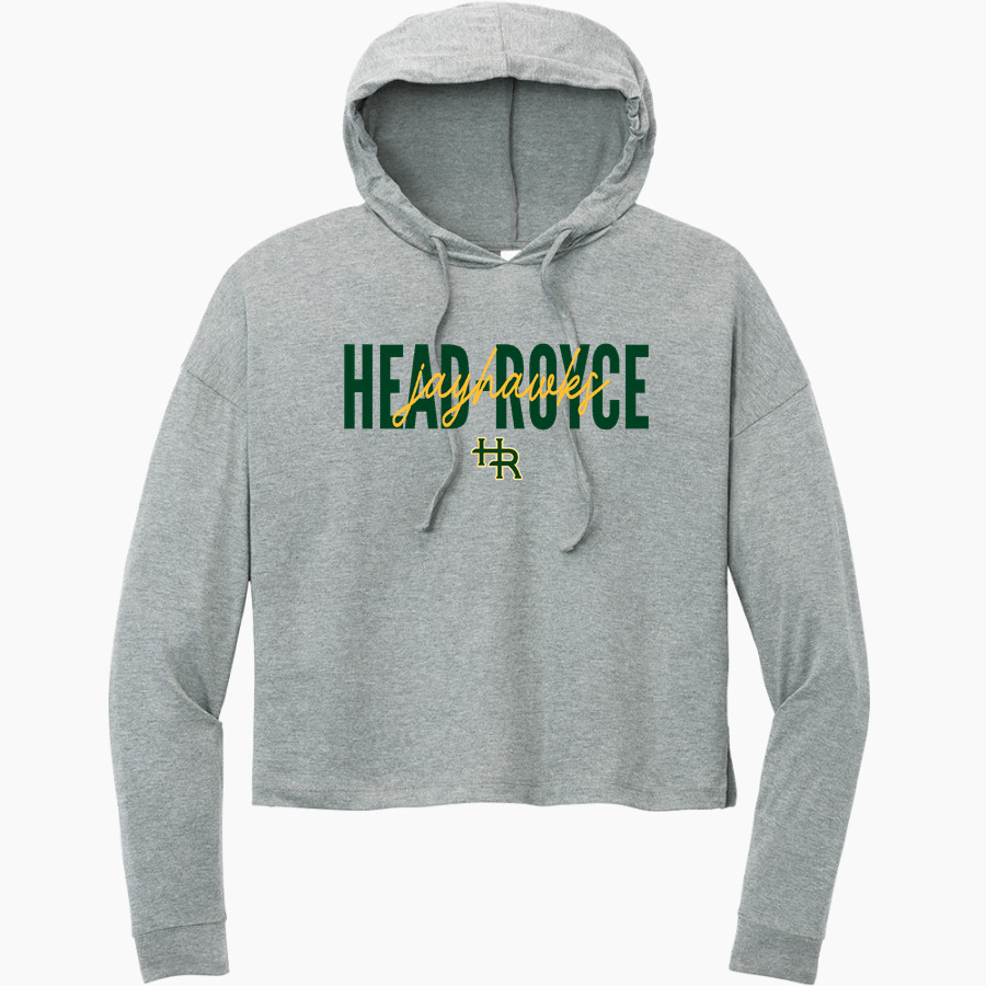 Head-Royce Jayhawks <span class="pdp-name-mascot">Head-Royce Jayhawks</span> District Women's Perfect Tri Long Sleeve Midi Hoodie