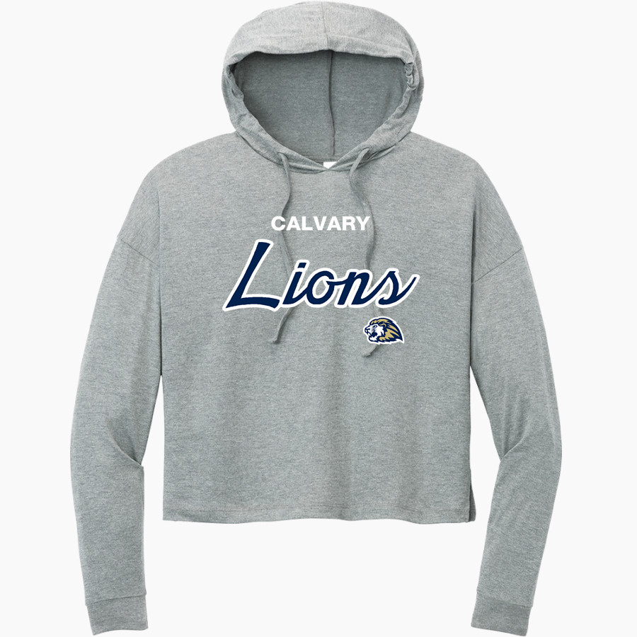 Calvary Lions District Women's Perfect Tri Long Sleeve Midi Hoodie