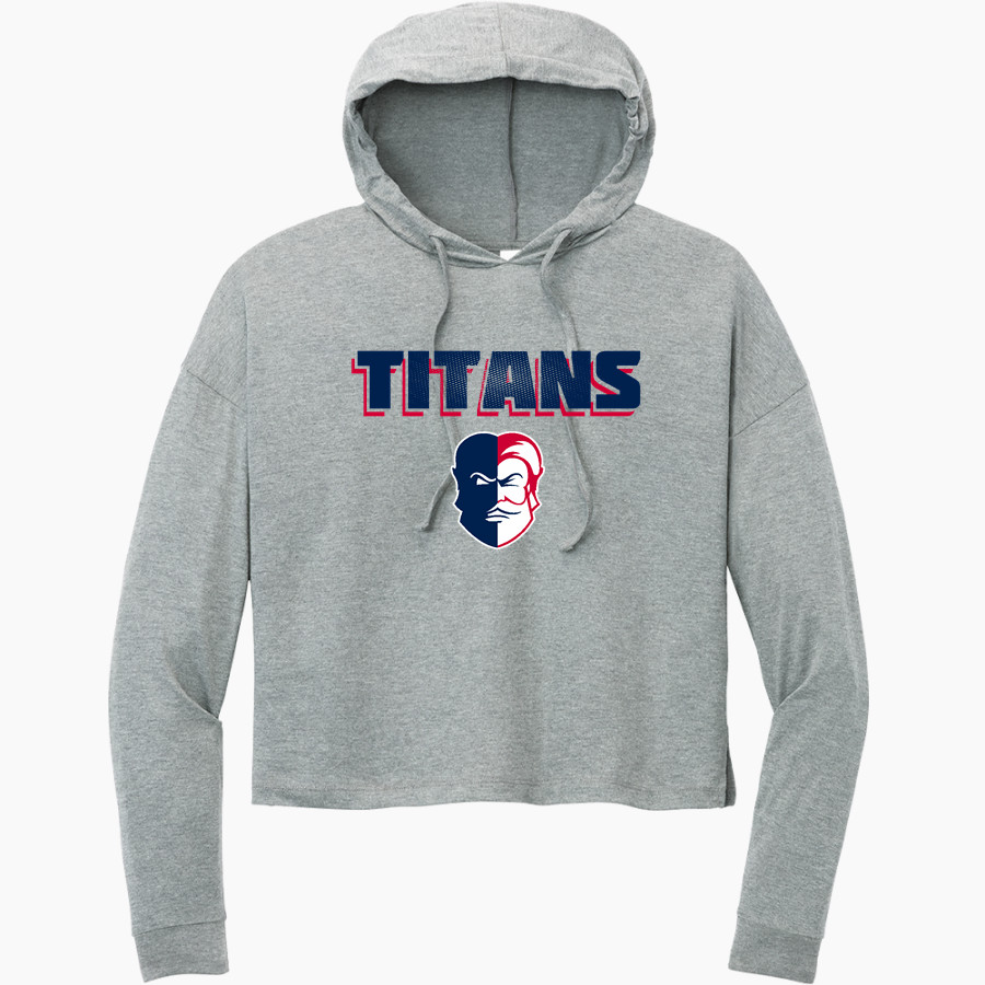 Tesoro Titans District Women's Perfect Tri Long Sleeve Midi Hoodie