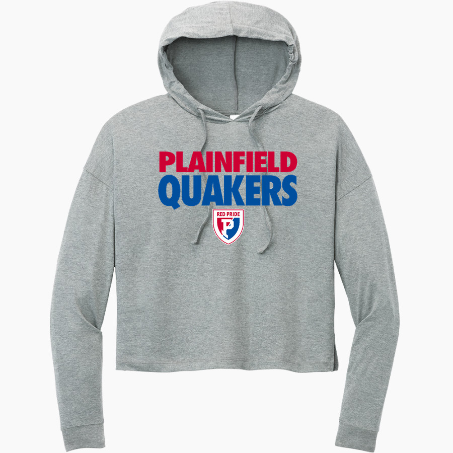 Plainfield Quakers <span class="pdp-name-mascot">Plainfield Quakers</span> District Women's Perfect Tri Long Sleeve Midi Hoodie