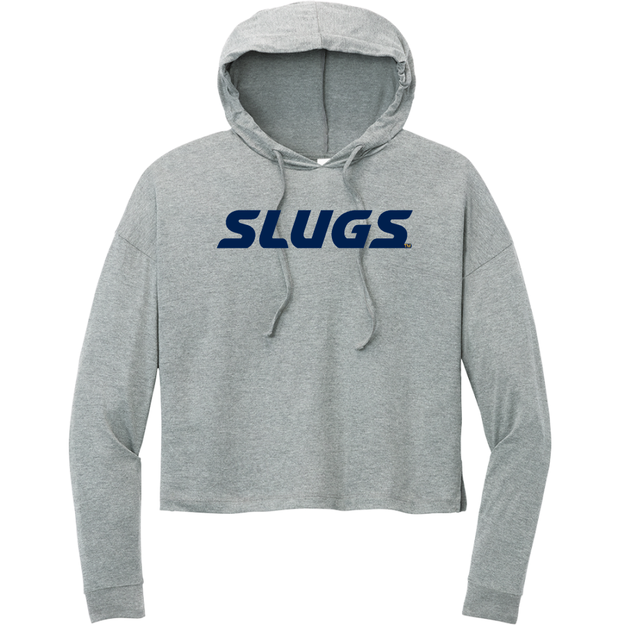 UC Santa Cruz Banana Slugs <span class="pdp-name-mascot">UC Santa Cruz Banana Slugs</span> District Women's Perfect Tri Long Sleeve Midi Hoodie