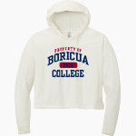 Boricua College District Women's Perfect Tri Long Sleeve Midi Hoodie Front Thumbnail