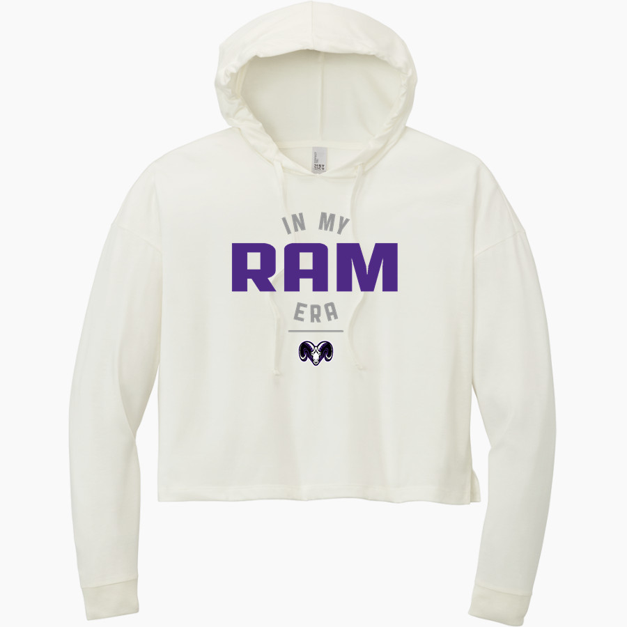DEERING HIGH SCHOOL RAMS District Women's Perfect Tri Long Sleeve Midi Hoodie