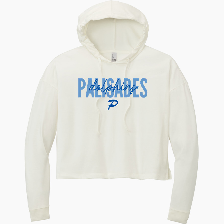 PALISADES CHARTER HIGH SCHOOL DOLPHINS <span class="pdp-name-mascot">PALISADES DOLPHINS</span> District Women's Perfect Tri Long Sleeve Midi Hoodie