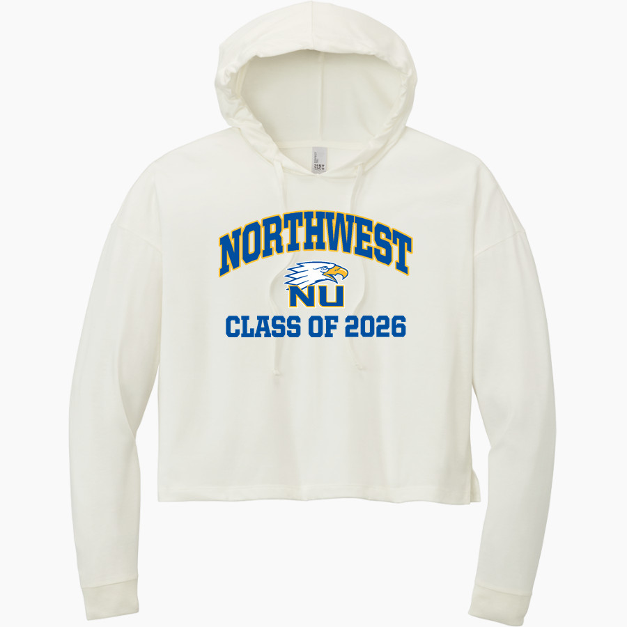 Northwest University Eagles Online Store <span class="pdp-name-mascot">Northwest Eagles</span> District Women's Perfect Tri Long Sleeve Midi Hoodie