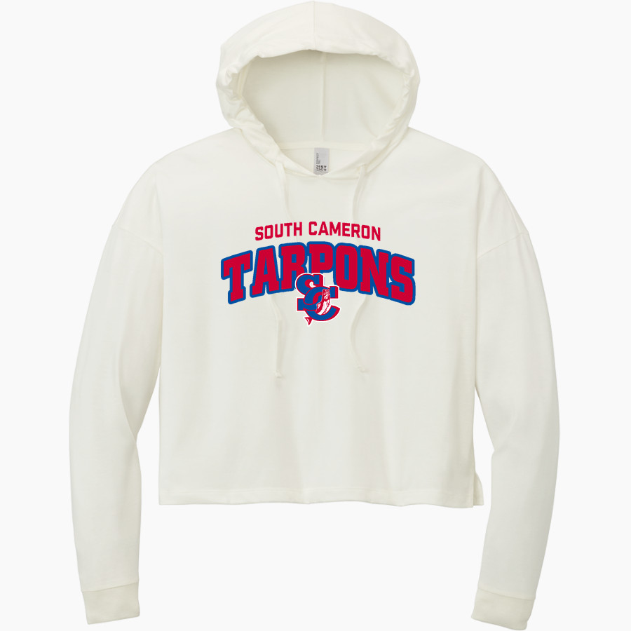 SOUTH CAMERON HIGH SCHOOL TARPONS District Women's Perfect Tri Long Sleeve Midi Hoodie