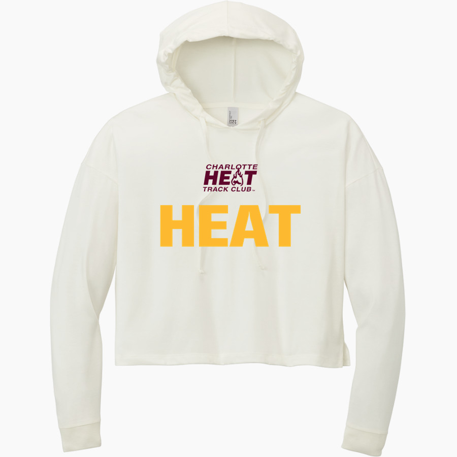 Charlotte Heat Track Club <span class="pdp-name-mascot">Charlotte Heat Track Club</span> District Women's Perfect Tri Long Sleeve Midi Hoodie
