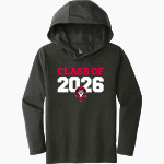 Bryn Athyn College The Official Store of the Lions <span class="pdp-name-mascot">Bryn Athyn College Lions</span> District Youth Perfect Tri Long Sleeve Hoodie Front Thumbnail