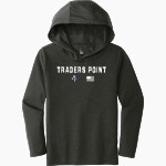 Traders Point Knights District Youth Perfect Tri Long Sleeve Hoodie Front Thumbnail