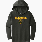 HARWOOD UNION HIGH SCHOOL HIGHLANDERS <span class="pdp-name-mascot">HARWOOD HIGHLANDERS</span> District Youth Perfect Tri Long Sleeve Hoodie Front Thumbnail