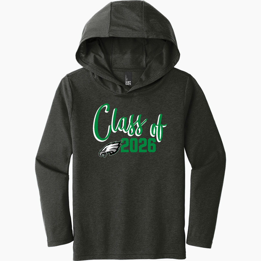 Tatum Eagles <span class="pdp-name-mascot">Tatum Eagles</span> District Youth Perfect Tri Long Sleeve Hoodie