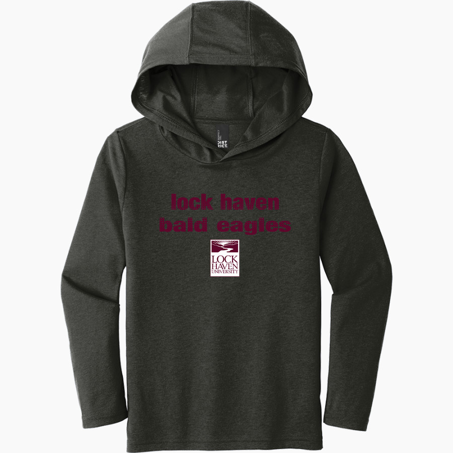 Lock Haven Bald Eagles District Youth Perfect Tri Long Sleeve Hoodie