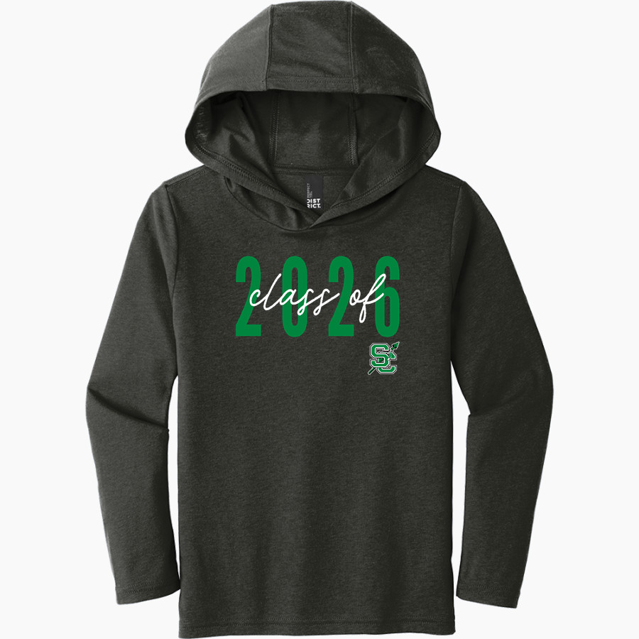 SEMINOLE COUNTY HIGH SCHOOL INDIANS District Youth Perfect Tri Long Sleeve Hoodie