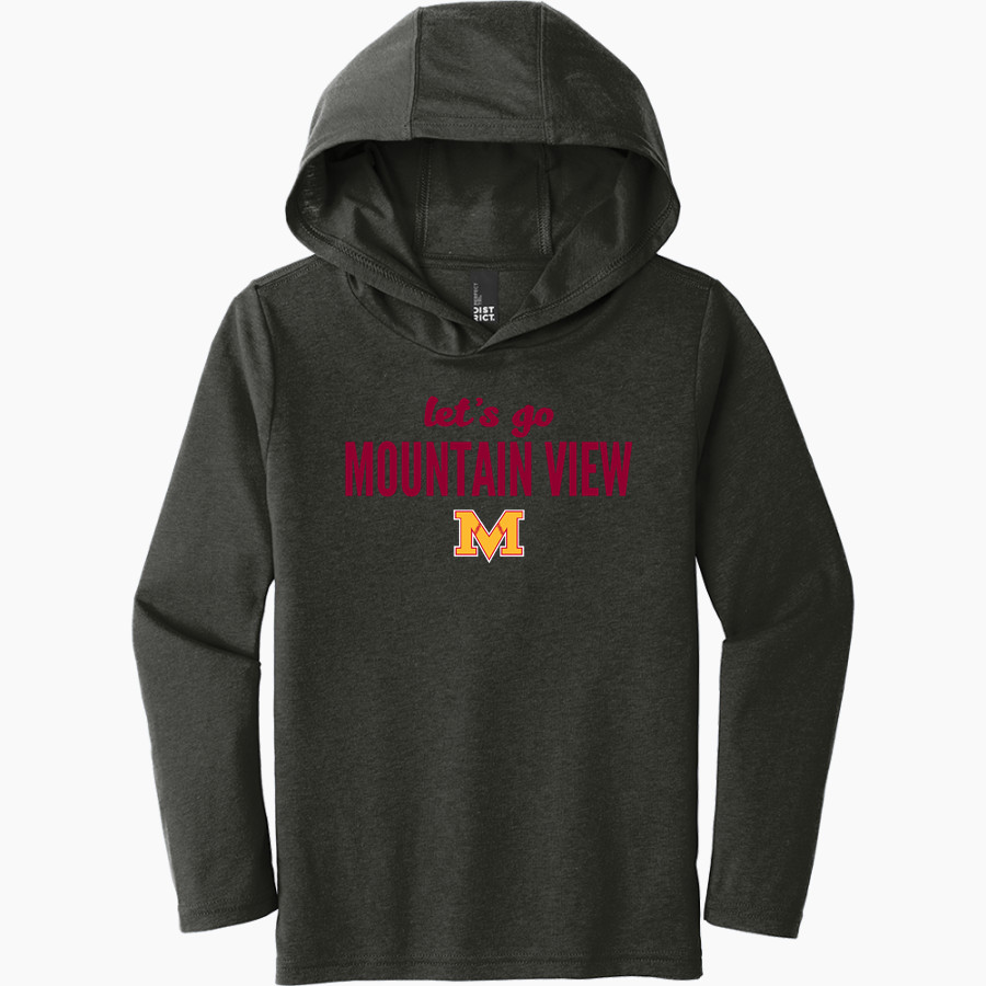 MOUNTAIN VIEW HIGH SCHOOL BRUINS District Youth Perfect Tri Long Sleeve Hoodie