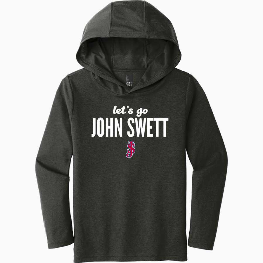 John Swett High School Online Apparel Store District Youth Perfect Tri Long Sleeve Hoodie