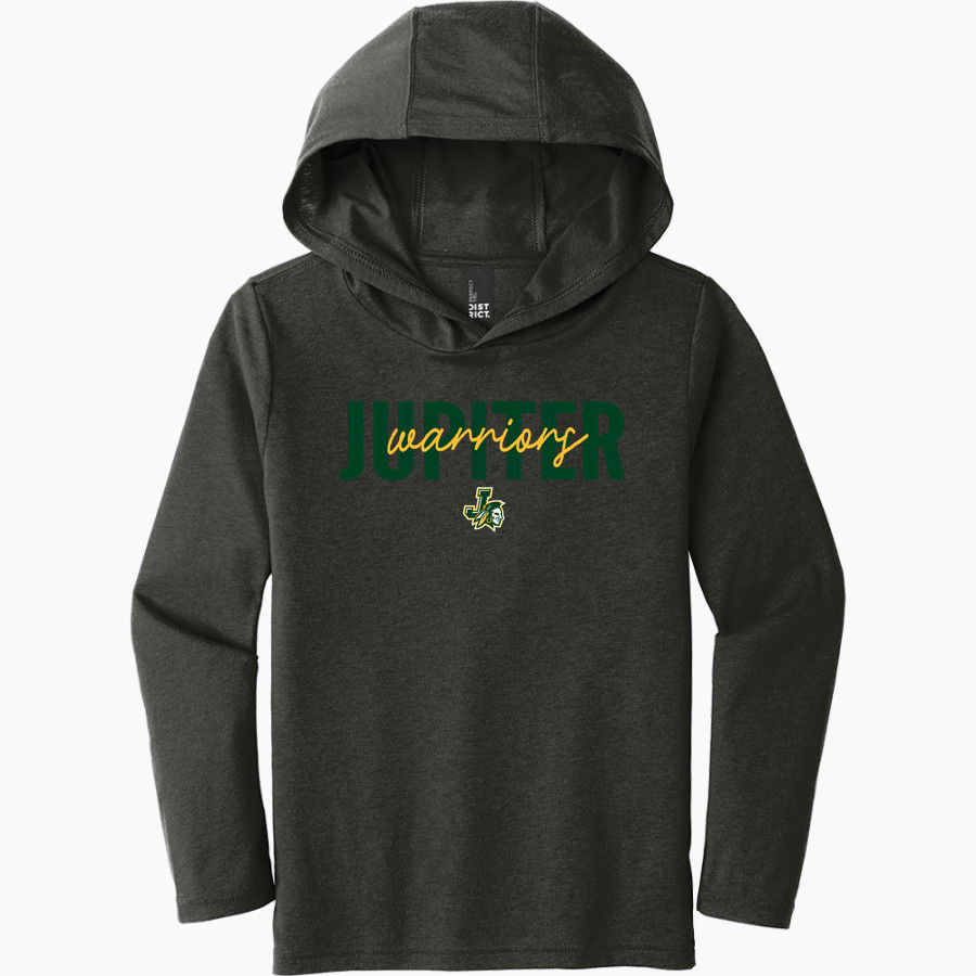 JUPITER HIGH SCHOOL WARRIORS <span class="pdp-name-mascot">JUPITER WARRIORS</span> District Youth Perfect Tri Long Sleeve Hoodie