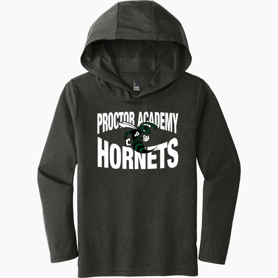 PROCTOR ACADEMY HORNETS <span class="pdp-name-mascot">PROCTOR ACADEMY HORNETS</span> District Youth Perfect Tri Long Sleeve Hoodie