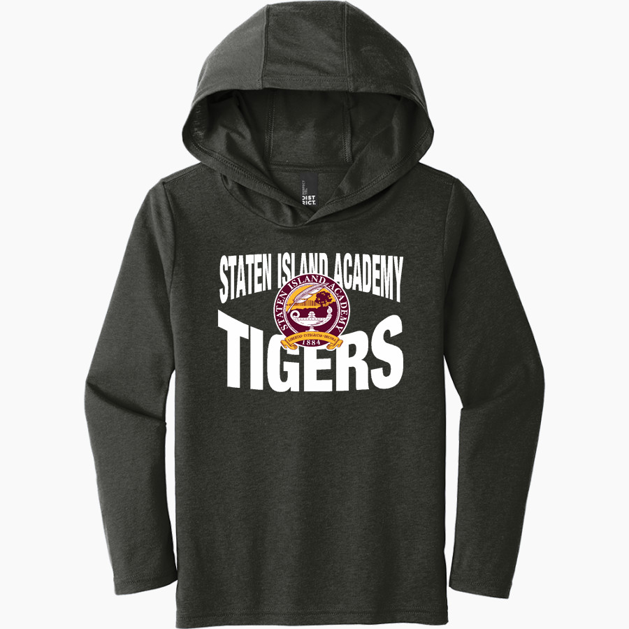 STATEN ISLAND ACADEMY The Official Store of the Tigers <span class="pdp-name-mascot">STATEN ISLAND ACADEMY TIGERS</span> District Youth Perfect Tri Long Sleeve Hoodie
