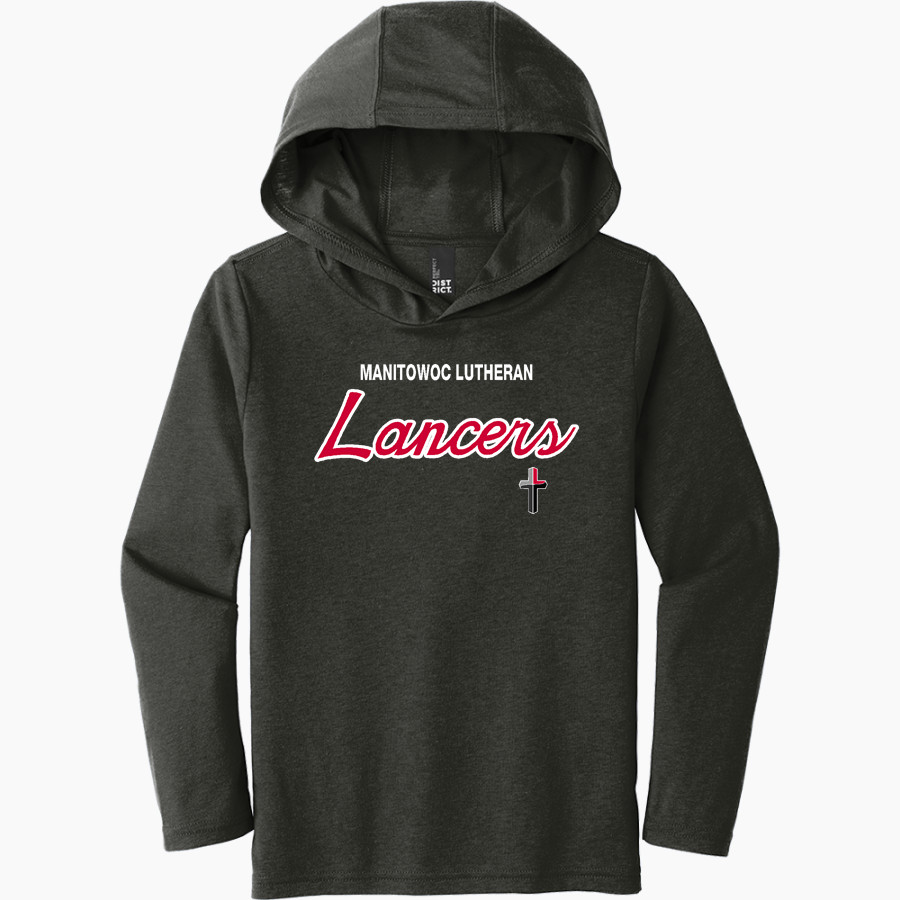 Manitowoc Lutheran Lancers <span class="pdp-name-mascot">Manitowoc Lutheran High School Lancers</span> District Youth Perfect Tri Long Sleeve Hoodie