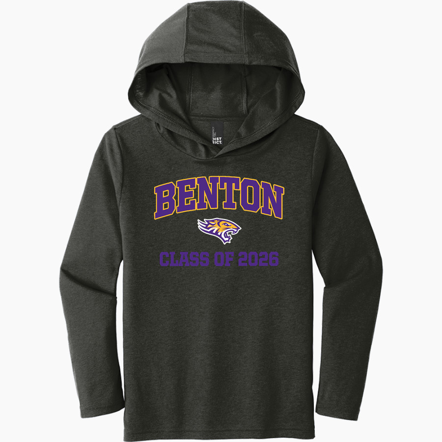 BENTON HIGH SCHOOL TIGERS District Youth Perfect Tri Long Sleeve Hoodie