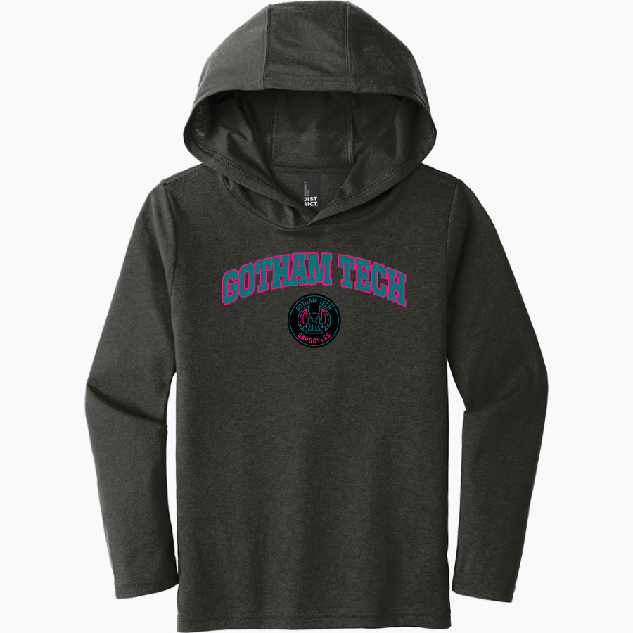 Gotham Tech Gargoyles <span class="pdp-name-mascot">Gotham Tech High School Gargoyles</span> District Youth Perfect Tri Long Sleeve Hoodie