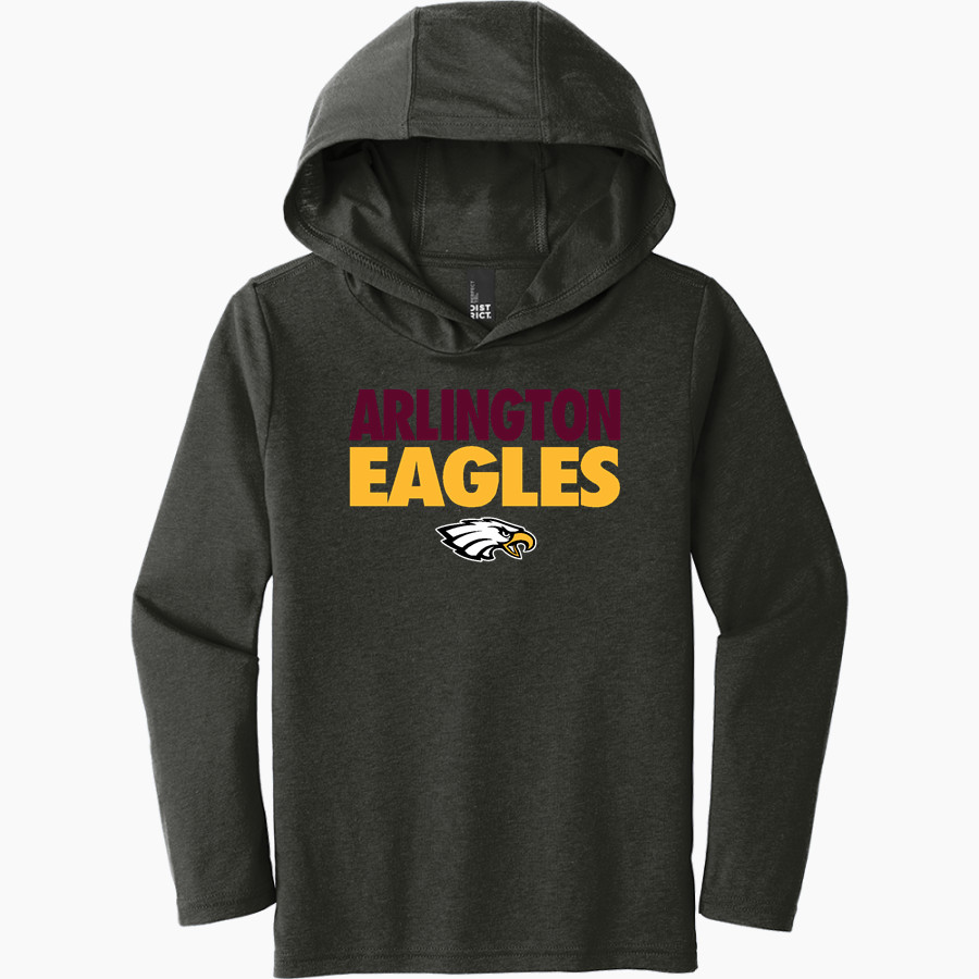 ARLINGTON HIGH SCHOOL EAGLES District Youth Perfect Tri Long Sleeve Hoodie