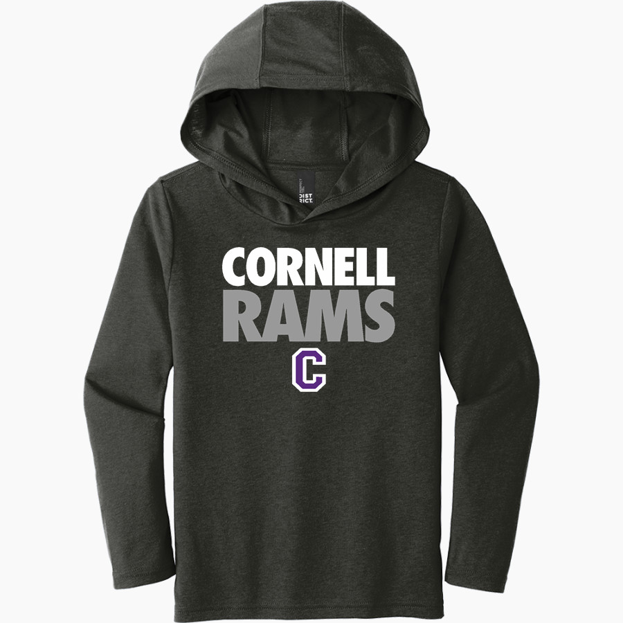Cornell Rams <span class="pdp-name-mascot">Cornell Rams</span> District Youth Perfect Tri Long Sleeve Hoodie