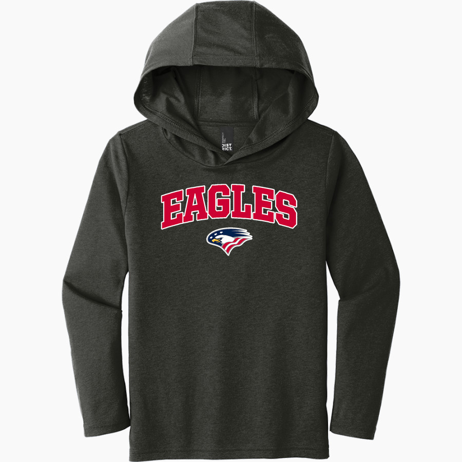Model Secondary School for the Deaf Eagles <span class="pdp-name-mascot">Laurent Clerc Eagles</span> District Youth Perfect Tri Long Sleeve Hoodie