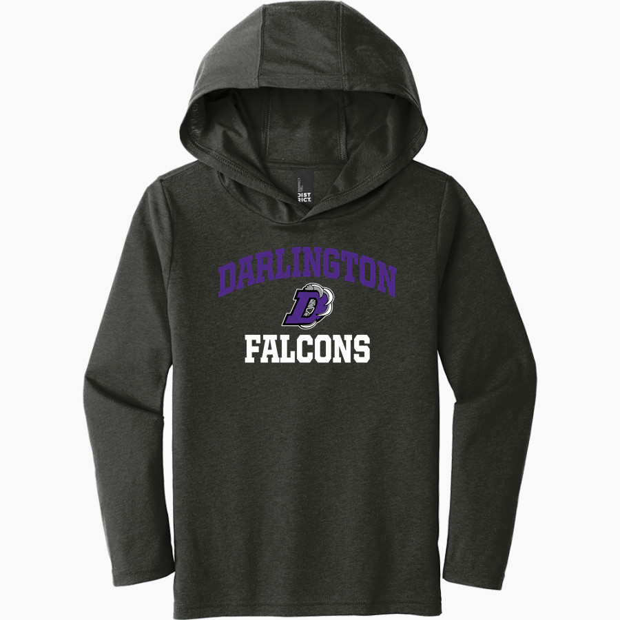 DARLINGTON HIGH SCHOOL FALCONS District Youth Perfect Tri Long Sleeve Hoodie