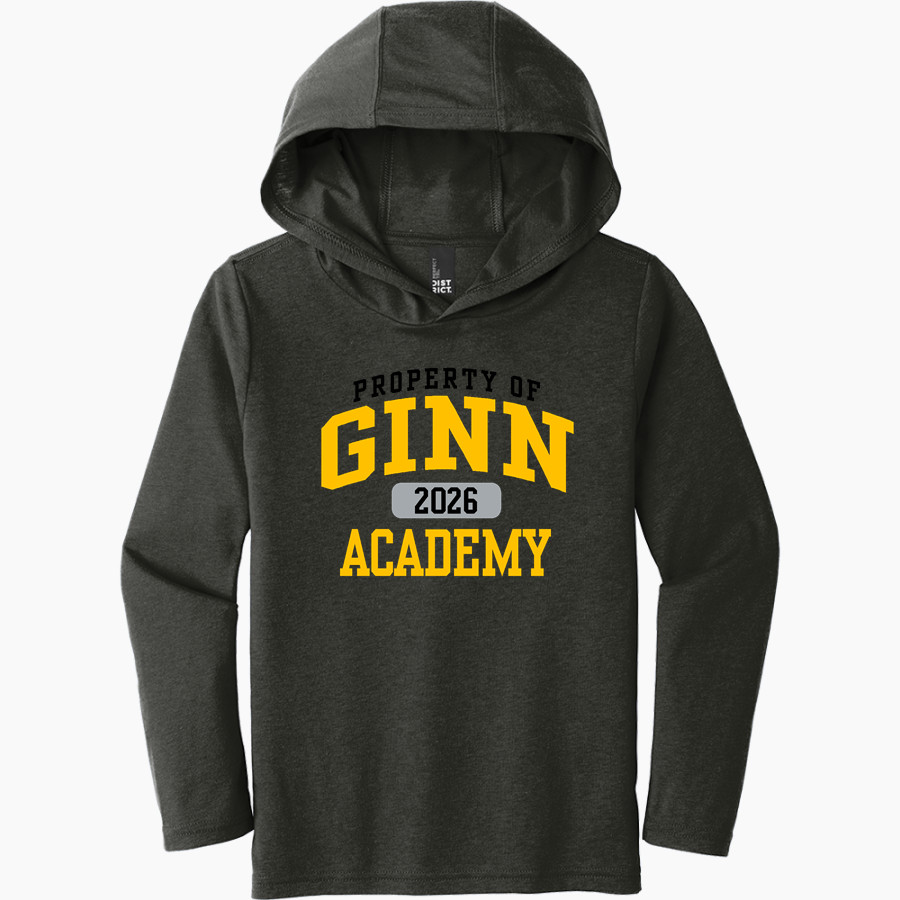 GINN ACADEMY CRAZYLEGS <span class="pdp-name-mascot">GINN CRAZYLEGS</span> District Youth Perfect Tri Long Sleeve Hoodie