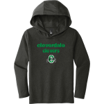 CLOVERDALE HIGH SCHOOL CLOVERS <span class="pdp-name-mascot">CLOVERDALE CLOVERS</span> District Youth Perfect Tri Long Sleeve Hoodie Front Thumbnail