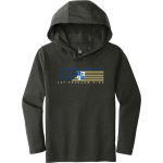 Divine Savior Academy Sharks <span class="pdp-name-mascot">Divine Savior Sharks</span> District Youth Perfect Tri Long Sleeve Hoodie Front Thumbnail