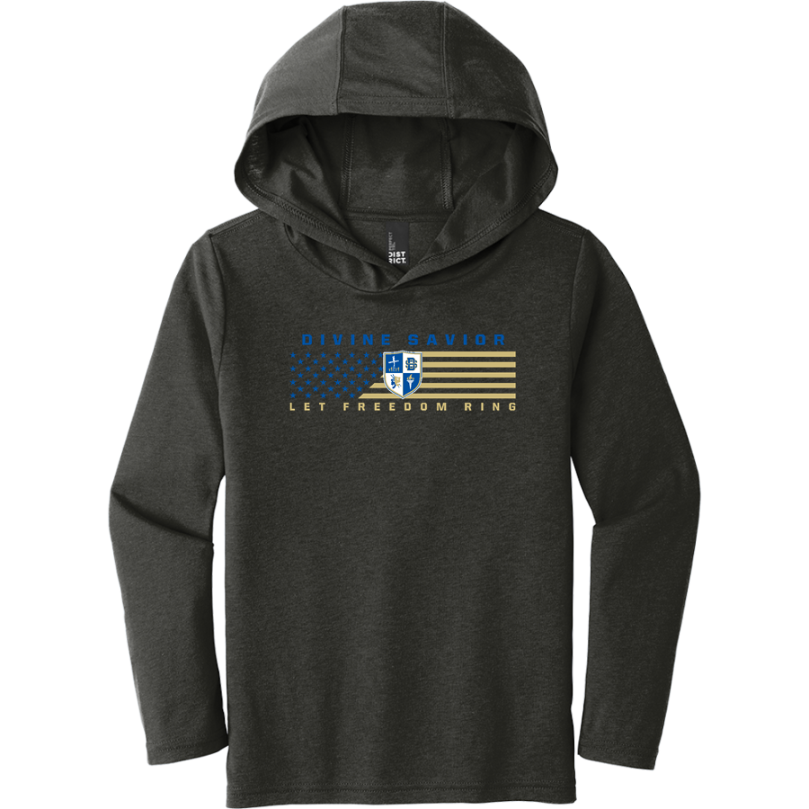 Divine Savior Academy Sharks <span class="pdp-name-mascot">Divine Savior Sharks</span> District Youth Perfect Tri Long Sleeve Hoodie