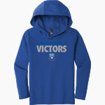 Lifestyle Christian Victors <span class="pdp-name-mascot">Lifestyle Christian Victors</span> District Youth Perfect Tri Long Sleeve Hoodie Front Thumbnail