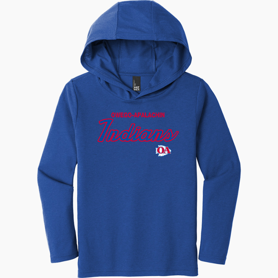 Owego-apalachin Indians District Youth Perfect Tri Long Sleeve Hoodie