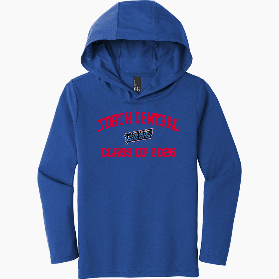 NORTH CENTRAL THUNDER District Youth Perfect Tri Long Sleeve Hoodie