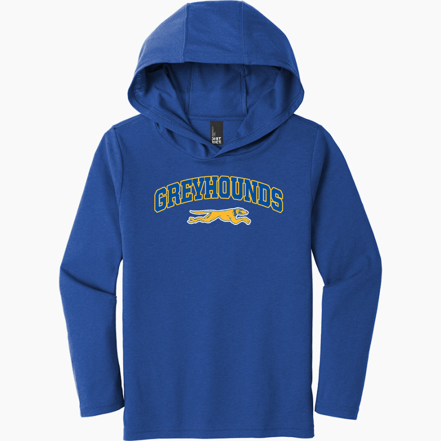 Carmel Greyhounds Greyhounds <span class="pdp-name-mascot">Carmel Greyhounds</span> District Youth Perfect Tri Long Sleeve Hoodie