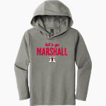 Marshall Mavericks District Youth Perfect Tri Long Sleeve Hoodie Front Thumbnail