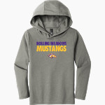 Rolling Meadows Mustangs District Youth Perfect Tri Long Sleeve Hoodie Front Thumbnail