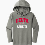 DELTA HIGH SCHOOL RABBITS <span class="pdp-name-mascot">DELTA RABBITS</span> District Youth Perfect Tri Long Sleeve Hoodie Front Thumbnail
