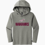 WEST HIGH SCHOOL WAHAWKS <span class="pdp-name-mascot">WEST WAHAWKS</span> District Youth Perfect Tri Long Sleeve Hoodie Front Thumbnail