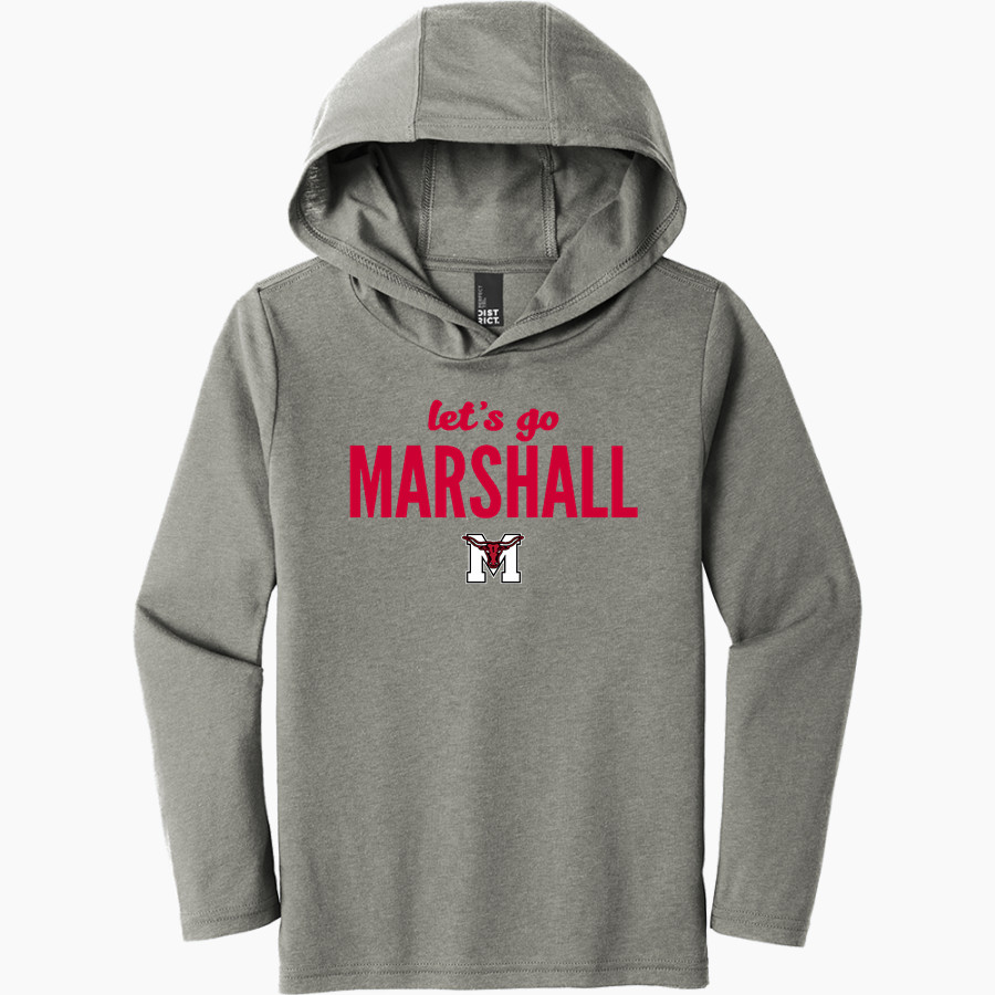 Marshall Mavericks District Youth Perfect Tri Long Sleeve Hoodie