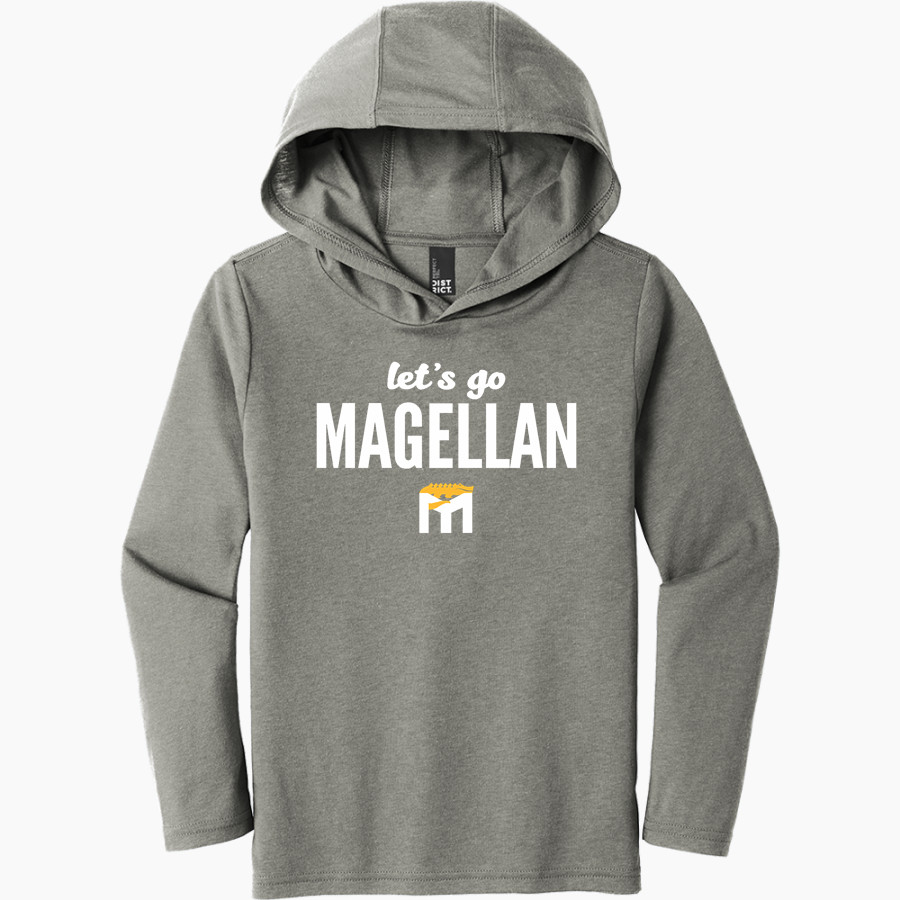 Magellan International School The Online Store District Youth Perfect Tri Long Sleeve Hoodie